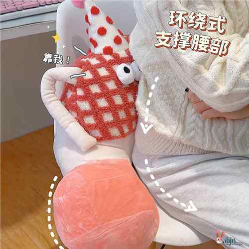 潮流靠枕睡觉抱枕办公室床头宿舍学生网红靠背2025新款沙发抱枕