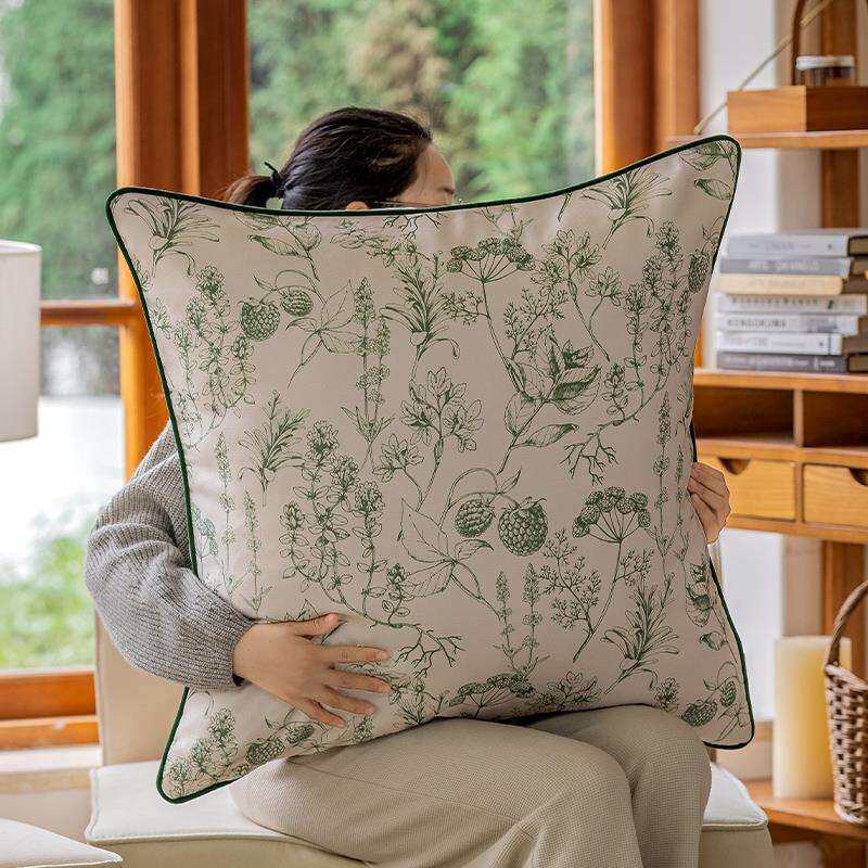 美式大抱枕飘窗靠背垫床头大枕头靠枕高端客厅沙发抱枕床头大靠背