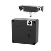 NFC免双开柜开孔门锁抽屉锁柜锁高频刷卡锁隐形锁更衣柜锁XF8