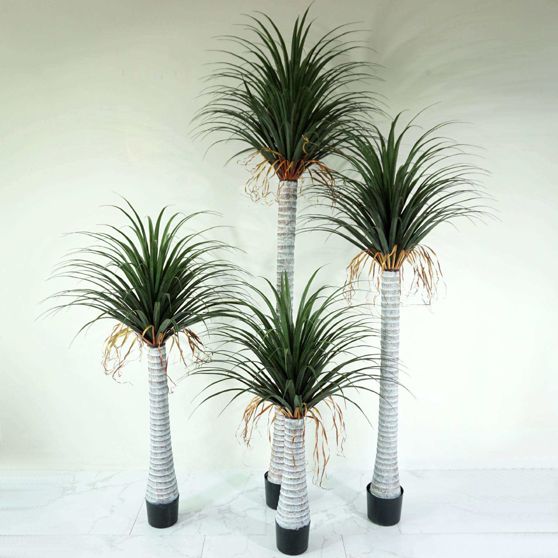 北欧仿真植物龙血树丝兰树室内造景落地盆栽仿生植物装饰摆件假树