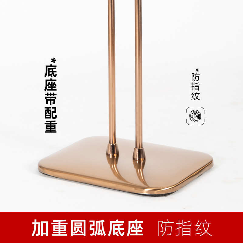 高端立式水牌广告牌酒店大堂指示牌不锈钢落地展示牌迎宾牌防指纹