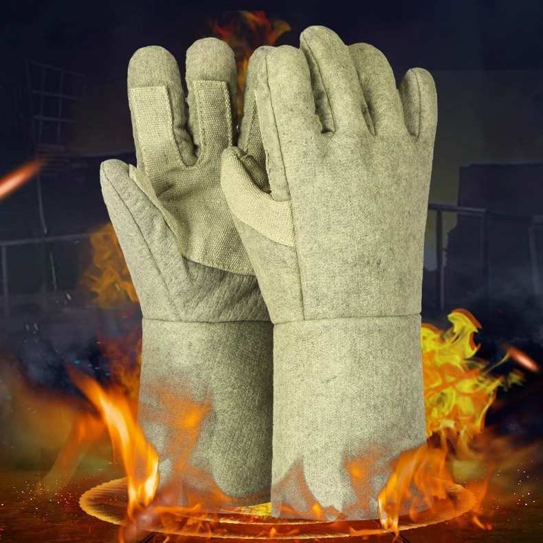 防热烤箱蒸烘焙专用安百利耐高温手套厂家批发防烫隔热1000度500