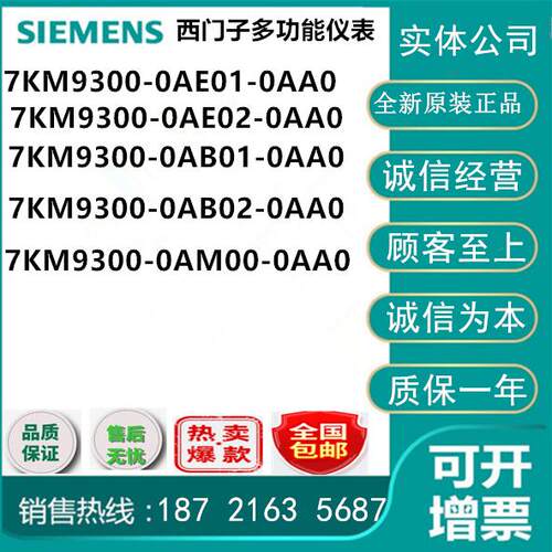 西门子扩展模块 7KM9300-0AE01-0AA0/0AM00/0AB00/01/02-0AA0
