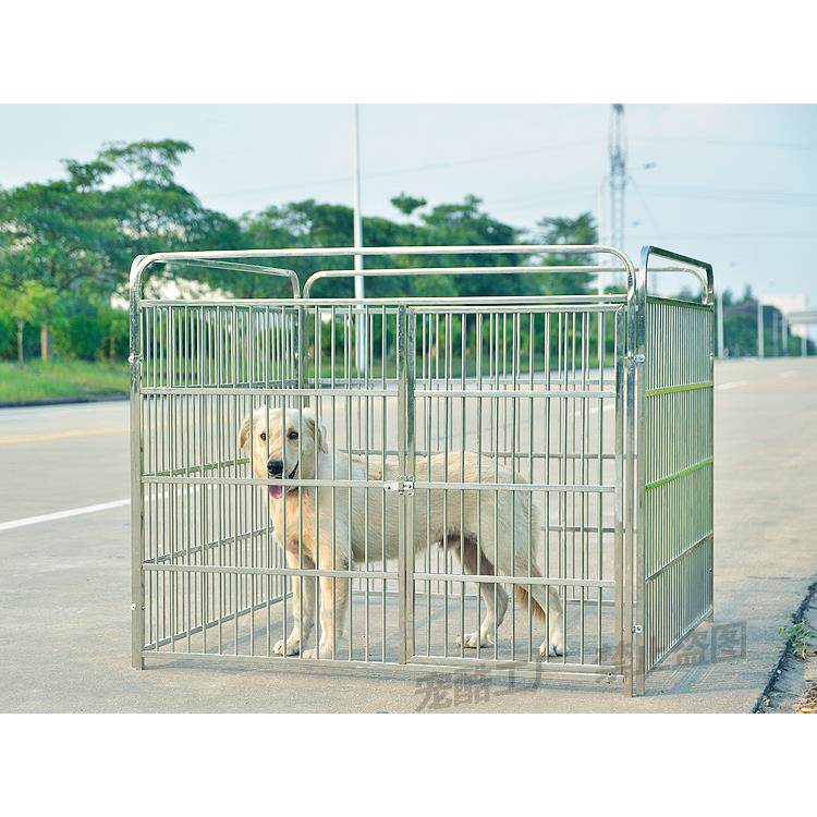 不锈钢狗笼子泰迪宠物狗围栏小中大型犬护栏金毛萨摩栅栏多省包邮