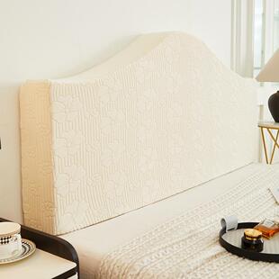 全包床头罩提花高弹异形通用软包床头套四季防尘床靠背罩遮丑神器