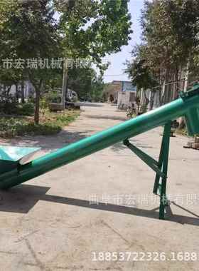 通辽连续式垂直提升机石灰粉 提升机小型生物质颗粒上料机价格