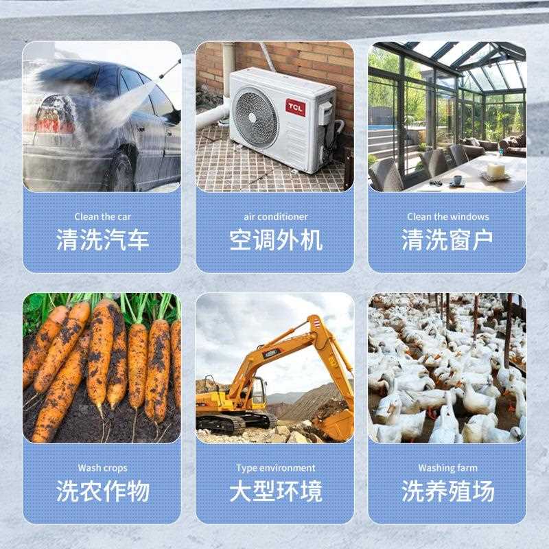 新款直销家用超高压洗车机水泵大功率便携式刷车水枪洗车神器清洗