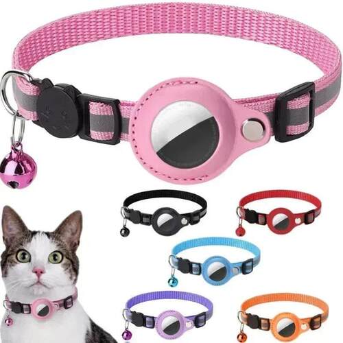 Anti-Lost Cat Collar for Airtag GPS Tracker Protective Case