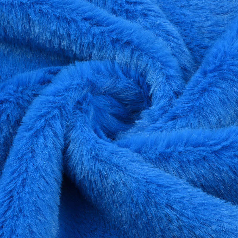 工厂直销10mm小兔毛中兔毛 玩具箱包面料玉兔绒仿兔毛绒布面料