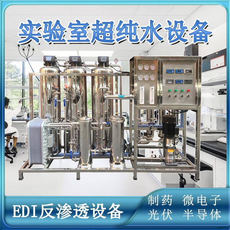 实验室用水制药微电子光伏半导体用水EDI超纯水处理反渗透设备