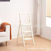 家用梯子扶手梯 室内折叠梯加厚碳钢带扶手梯子室内外乔迁之喜梯