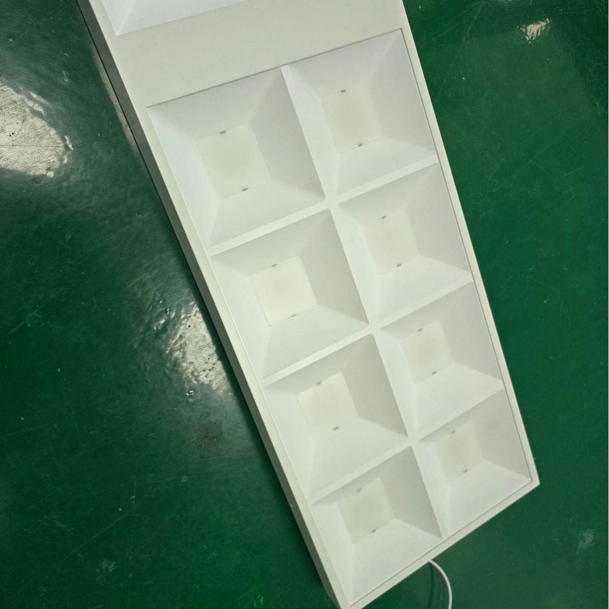 600*600格栅灯面板灯UGR办公照明吊装嵌入式防眩光利浦工程36W40W