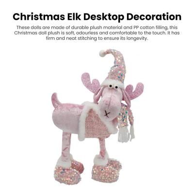 Christmas Gift Idea Festive Christmas Reindeer Plush Decorat