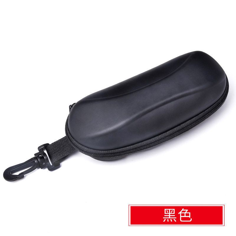眼镜盒大号运动墨镜男女便携防压太阳眼睛盒运动拉链包近视收纳盒