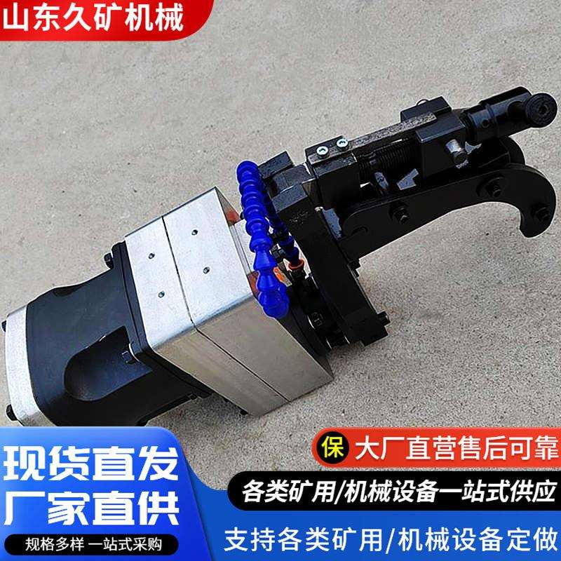 矿用气动钢轨钻自锁式轻型钻孔机 风动轨道钻气动轨道打眼机厂