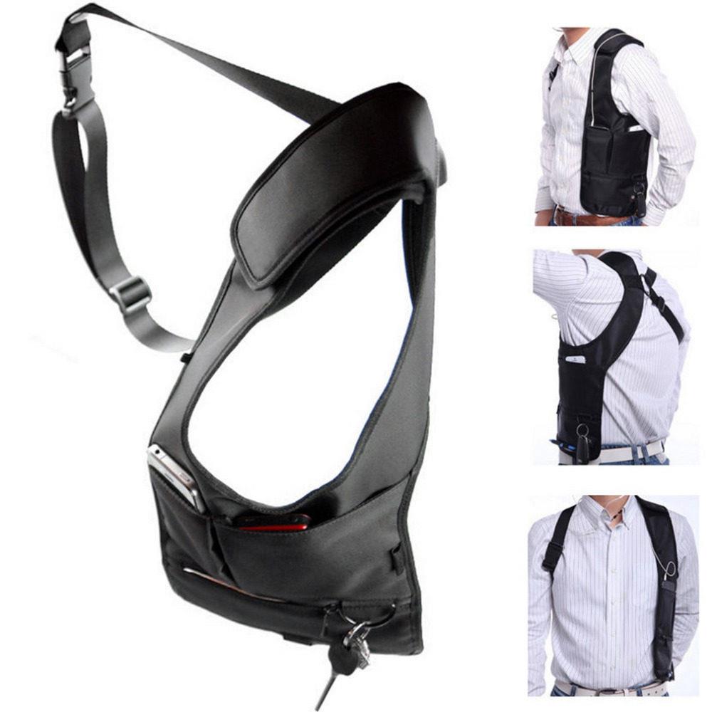 Armpit Bag with Adjustable Strap Anti-theft Portable Chest B - 实物图