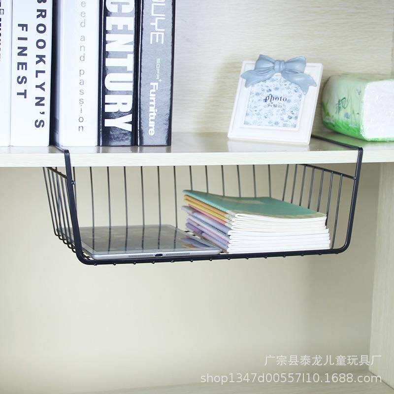 卫生间镜柜收纳盒壁挂式免打孔家用粉扑沥水废弃洗脸巾收纳置物架