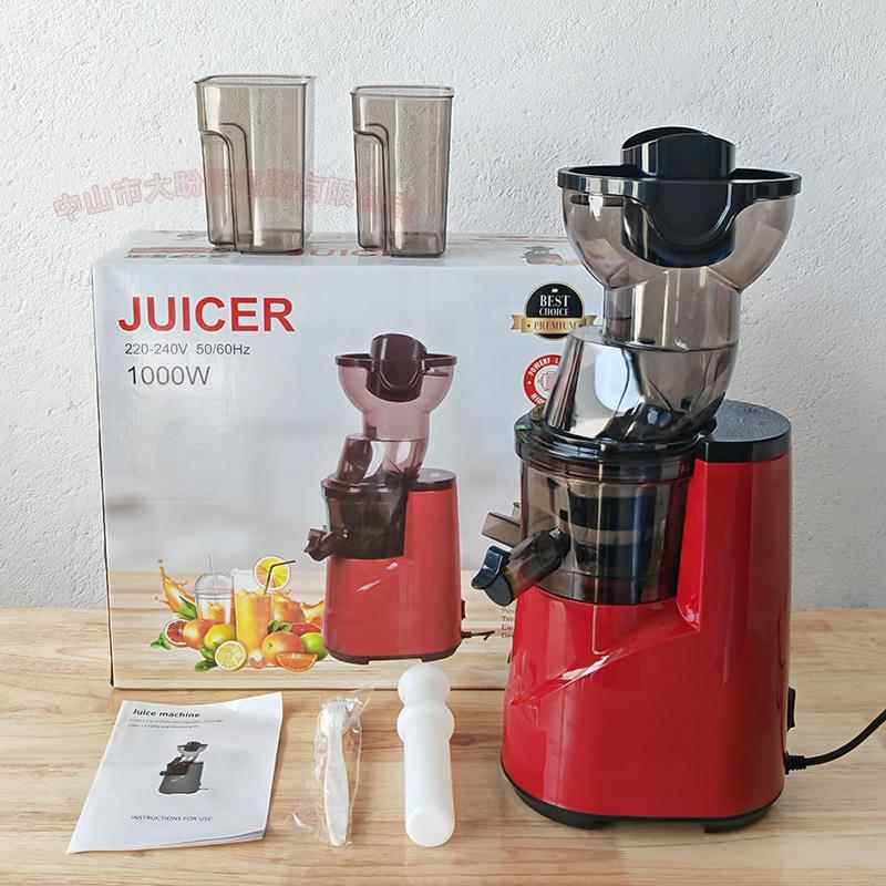 Slow juicer大口径榨汁机渣汁分离原汁机Ice cream shake maker