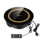 95091圆形线商用餐饮火锅店专用电磁炉按键入嵌式 率控288mm大功20