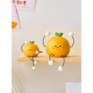 可爱电视柜摆件家居桌面吊脚娃娃洞洞板儿童房装饰品摆设生日礼物