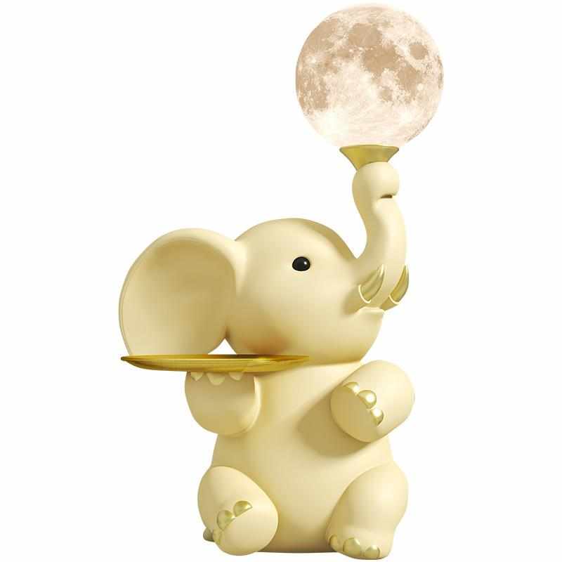 装饰大象家居简约礼品卧室沙发电视柜茶几床头客厅摆件现代旁乔迁