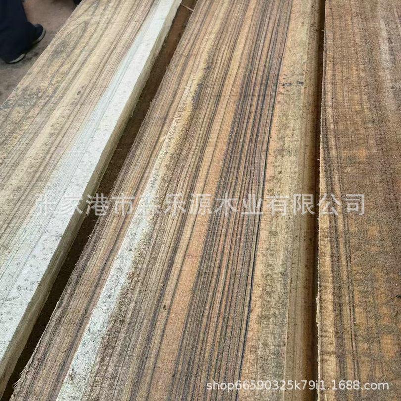 巴新胡桃木板材胡桃木原木人面子木材红胡桃木料家具定尺加工