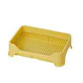 狗厕所狗砂盆不锈钢网架防踩屎防踩尿宠物狗狗厕所中小型犬狗便盆