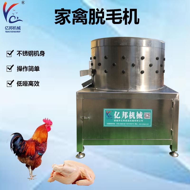 全自动电动拔毛机家用商用脱毛机卧式多功能脱毛机控制防水设计