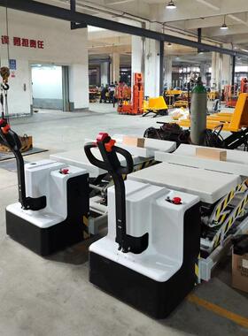 普尔夫500KG电动平台车滚筒式装卸平台手推液压平台车升降小平台