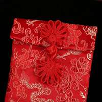 Wedding red envelopes with gilded patterns, festive red envelopes, housewarming wedding welfare gift bags from the manufacturer thumbnail 5