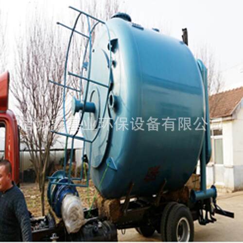 石英砂过滤器污水处理设备重力式机械过滤器多介质净水过滤器
