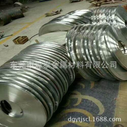 301精密不锈钢带卷分条光亮面SUS301超薄特硬不锈钢弹性钢带钢片