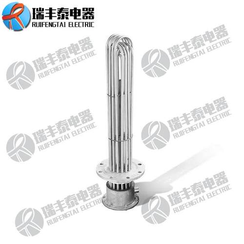 直角型304无缝不锈钢加热棒发管电镀设热备防蚀法腐加兰234热管