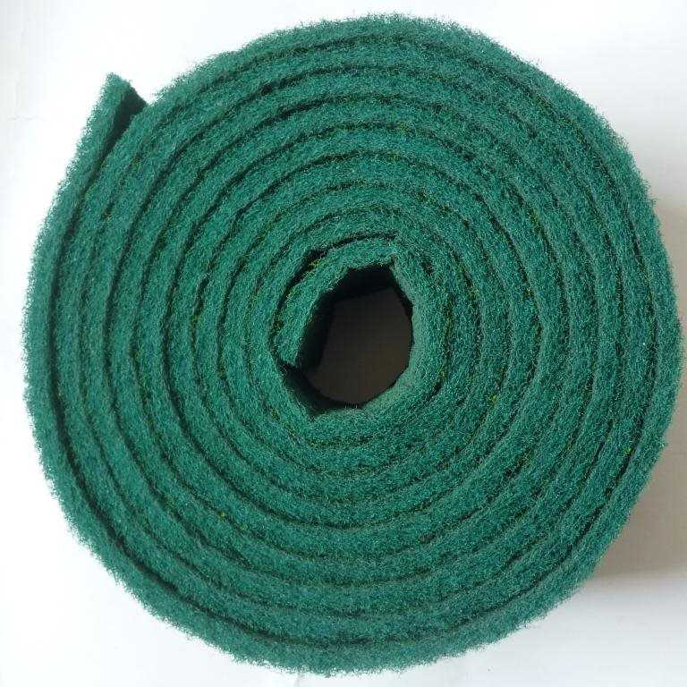 T^Y工业百洁布加厚拉丝布不锈钢除锈抛光金刚砂擦锅清洁加硬绿