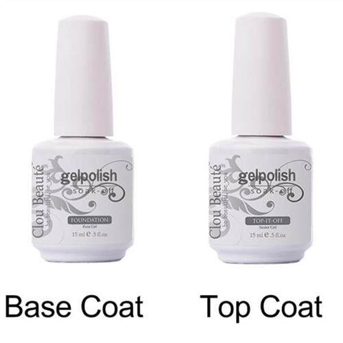 Top Coat Base Coat Shiny Gel Nail Polish UV quality Glaze
