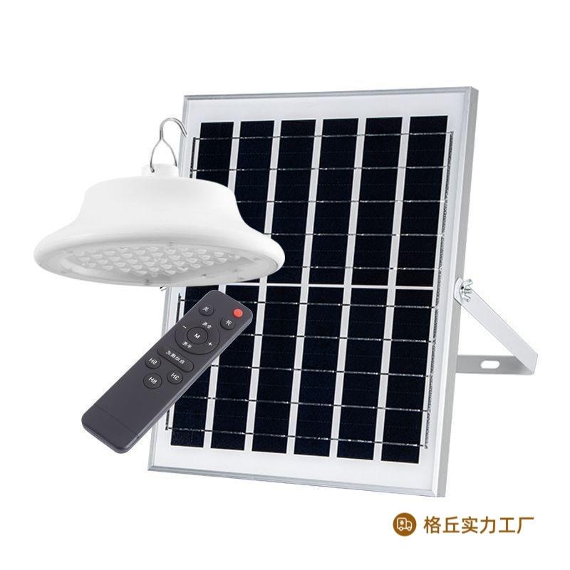 太阳能灯户外吊灯庭院灯家用阳台室内照明灯室外挂灯路灯遥控