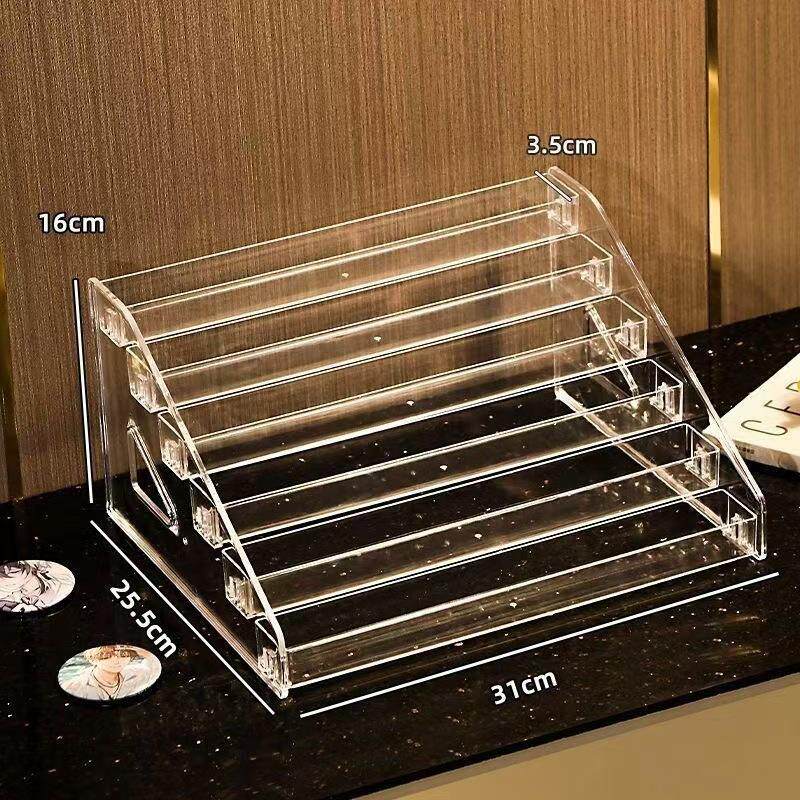 吧唧展示透明桌面桌面谷子首饰盒