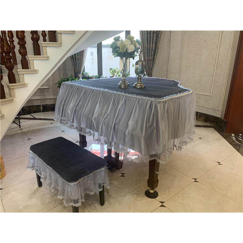 遮阳防尘双层加厚浪漫三角钢琴防尘罩三角钢琴罩盖布