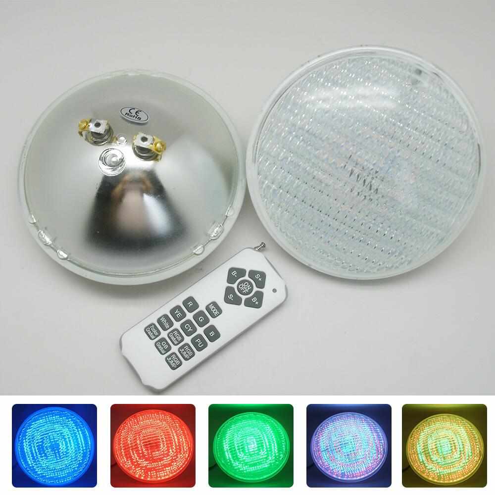 LED嵌入式PAR56泳池灯四色GNL-PAR56-72*1W  RGBW 12V
