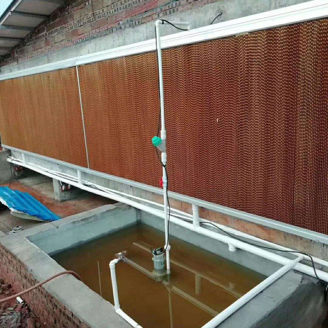 厂家直销铝合金降温水帘 室内降温水帘 温室水帘墙 湿帘