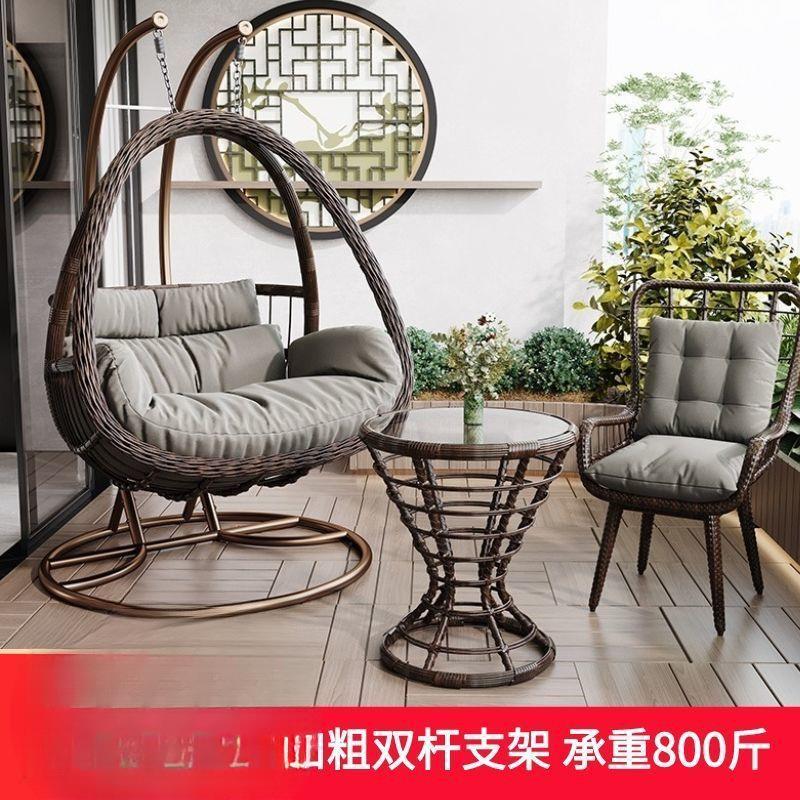 家用阳台吊椅庭院吊篮藤椅室内秋千吊床户外秋千吊兰椅子户外摇篮