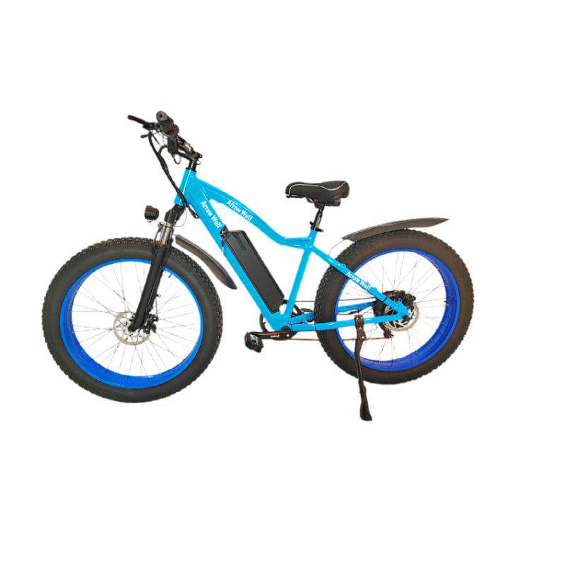 26寸雪地胎电动自行车折叠电动自行车大功率自行车助力电动自行车