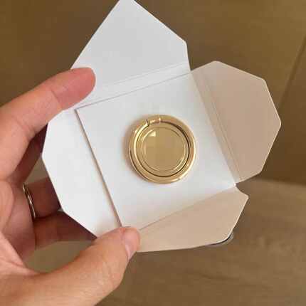 海外专柜VIP赠品圣诞限定礼遇金属手机指环支架一件代发