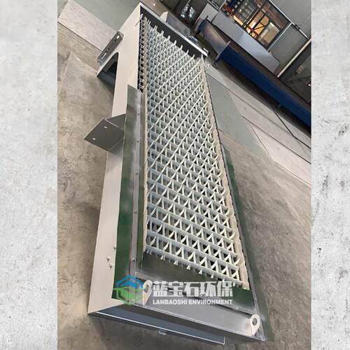 自动循环回转式机械格栅FH-800型旋转式格栅除污机e=10mm1.1kw