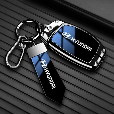 适用现代钥匙套ix35名图25领动途胜索纳塔9瑞纳汽车网红扣高级感