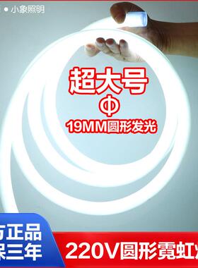 大圆形发光led灯带高亮柔性霓虹软灯条户外广告招牌工程装饰亮化