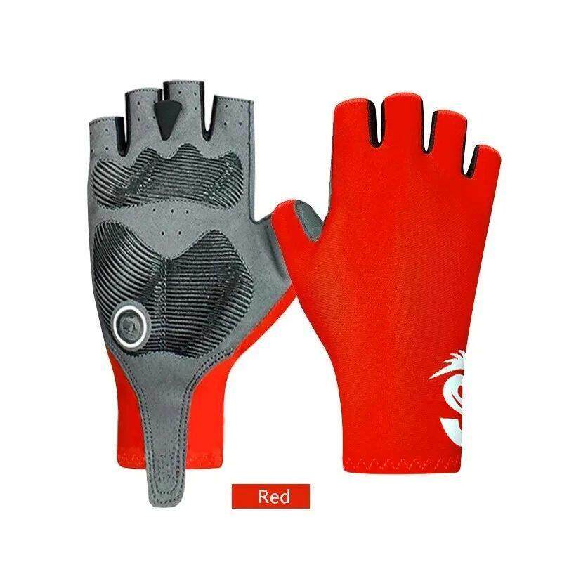 Half Finger Riding Gloves Anti Slip Bicycle Gloves Indoor Fi