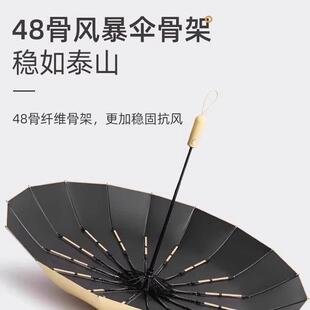 德国48骨全自动折叠雨伞遮阳防晒遮阳伞晴雨两用女大号男结实抗风