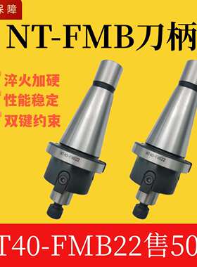 铣床主轴刀柄NT铣刀柄端面铣7：24刀盘刀杆NT40-FMB22刀柄