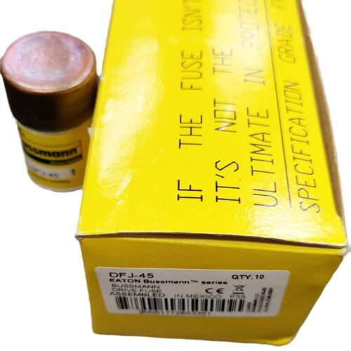 BUSSMANN快速熔断器 DFJ-45管式保险丝 600V 45A Class J